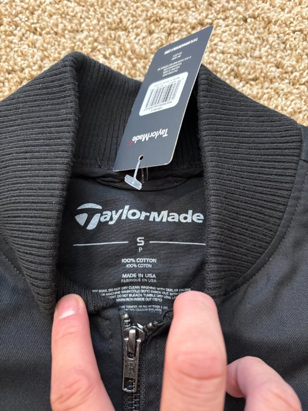 Brand New Taylor Made F1 Redbull Oracle Black Mechanic Jacket Mens Size Small - Picture 8 of 12